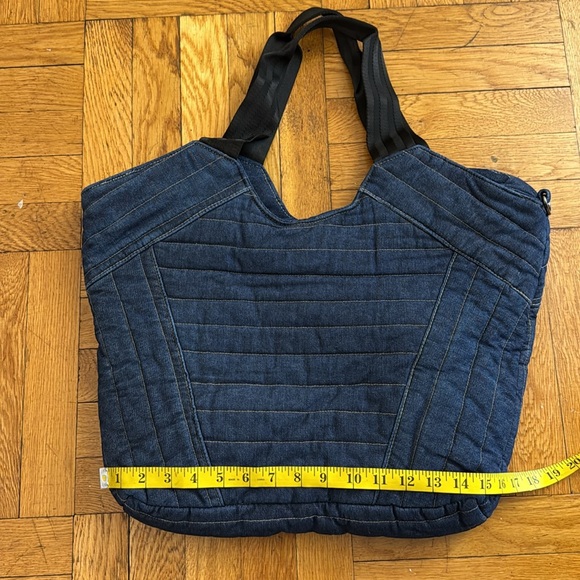 New- Think Royln Puzzle Tote Denim Blue - Picture 13 of 13